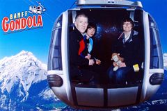 02 Banff Gondola Tourist Photo Of Jerome Ryan, Peter Ryan, Charlotte Ryan and Dangles In Winter.jpg